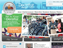 Tablet Screenshot of decaturga.com
